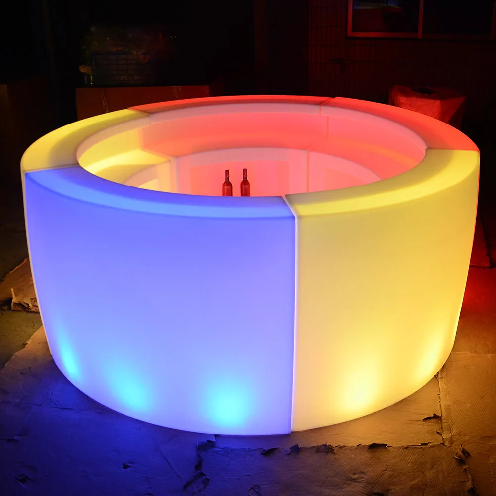 design mini hotel bar counter /hookah bar furniture lounge,luxury LED bar table, Illuminated fantastic bar counter stools