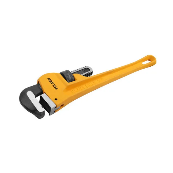 TOLSEN 10231 200mm High Quality Tool Steel Pipe Wrench