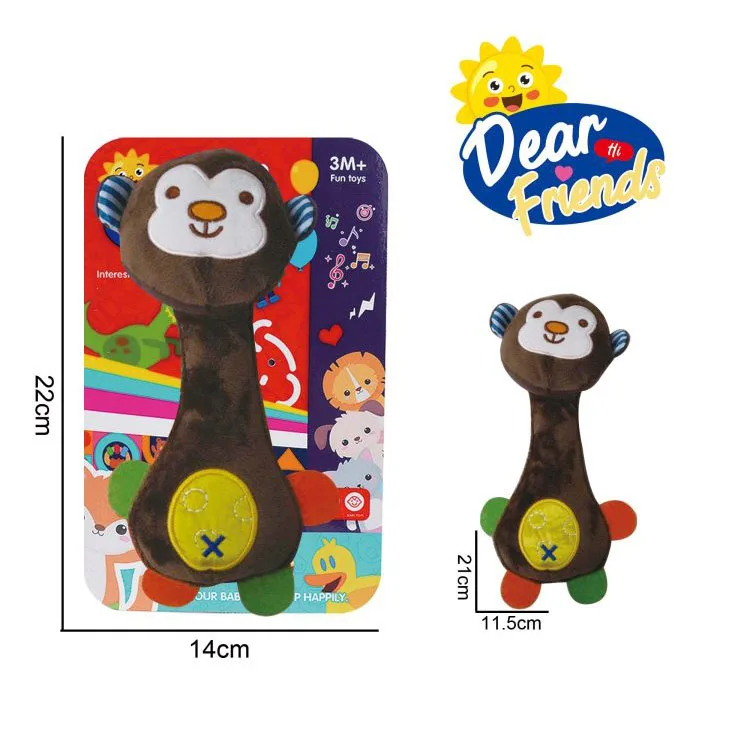 Squeakers toys Party gifts Pet Puppy Chew Squeaker Squeaky Plush Sound Cartoon Monkey Toys pet gift