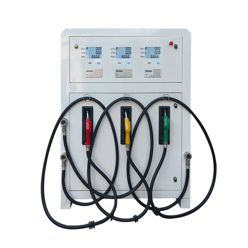 Профессиональный OEM ODM 3 сопла мини-контейнер для бензиновых портативных топливных станций