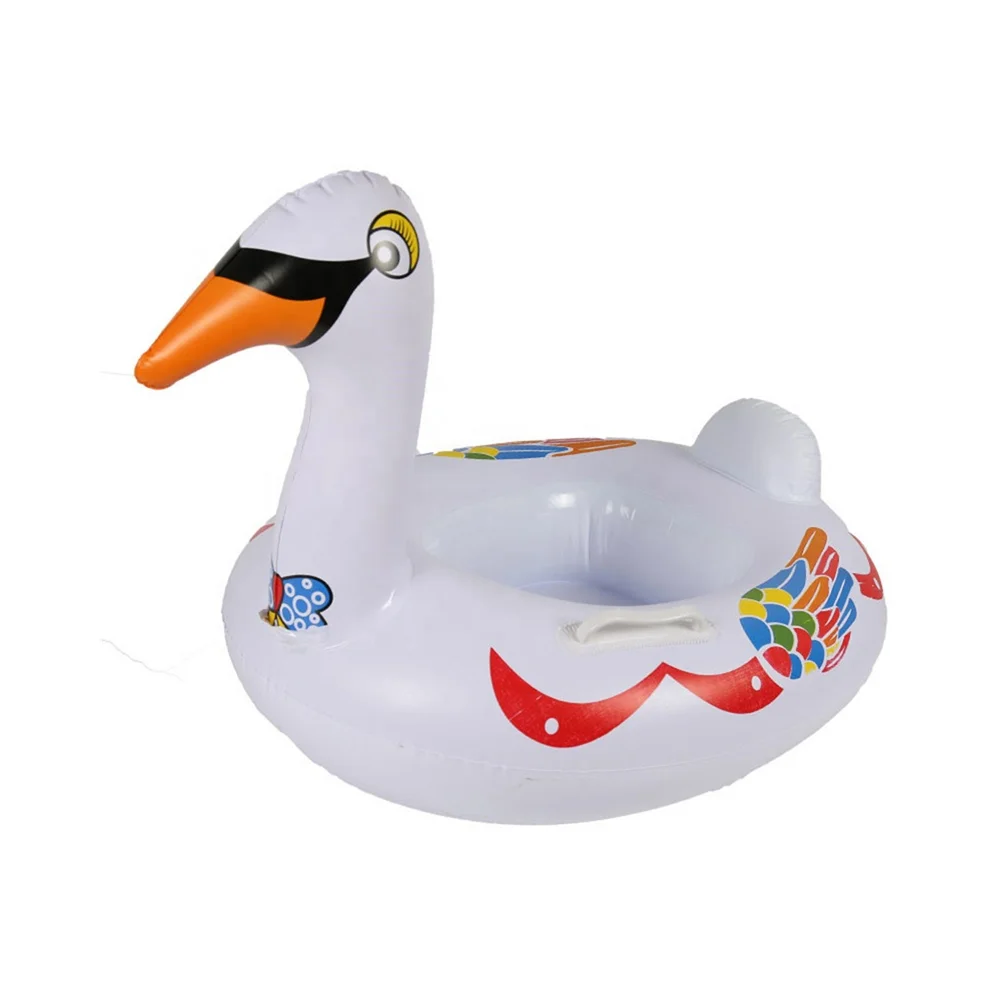 Animal Baby Inflatable Swim Boat Pool Floats Safety Kids Seat PVC Swim Sitting Rings For Pool Water Fun