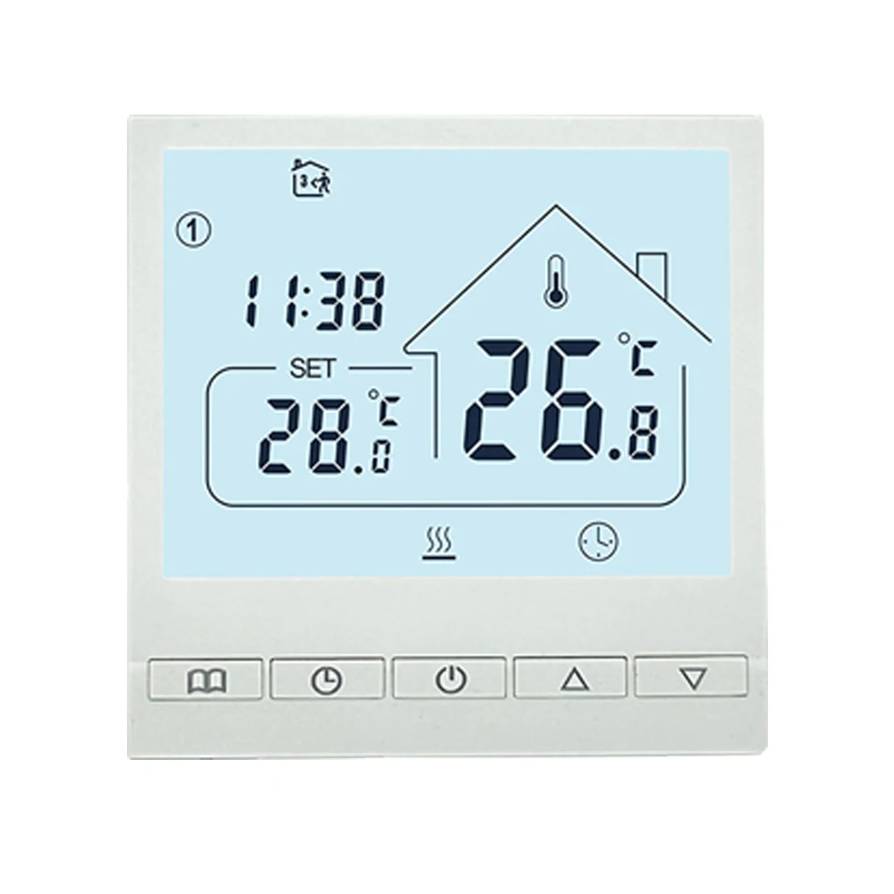 Tuya Smart WiFi Control Floor Heating Radiator Electric Thermostat Temperature Controller for Villa