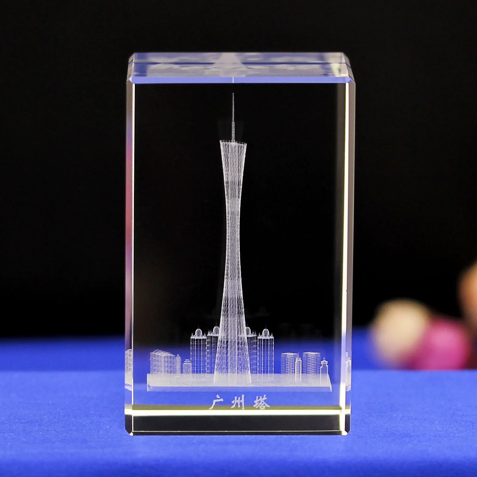 Honor Of Crysal 3D интерьерные резные архитектурные модели украшения Бизнес памятные подарки хрустальные башни