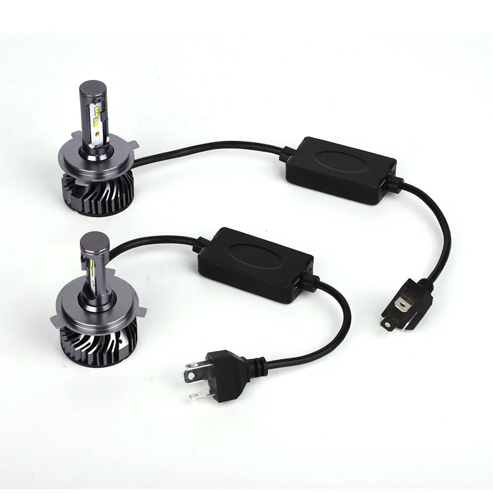 High quality  f2 zes Car Led Lights h1 h3 h4 h7 Led Headlights Auto Led Headlights