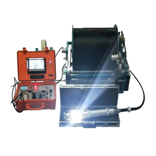 New 1500m Dual Borehole Inspection Camera Water Well Camera with Auto Cable Function and Dual Camera