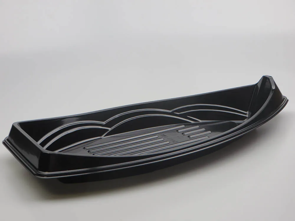 Disposable japanese sushi boat food container sushi plastic container for sea food