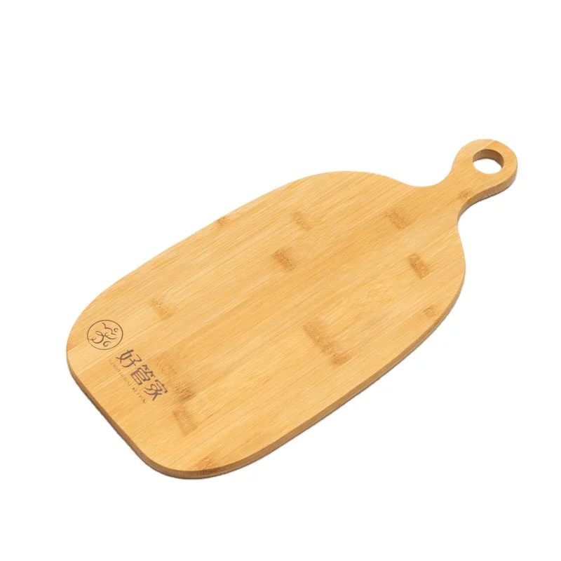 Multi-Functional and Decorative Handmade Bamboo Cutting Board for Bread and Cheese Using