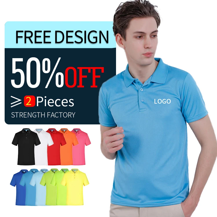 golf polo shirt custom logo Printed quick dry golf polos plain Polyester sublimation mens Blank election golf polo shirt for men