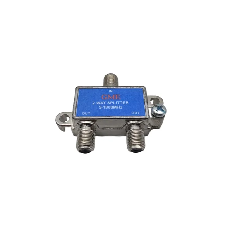High Performance 5-1800 MHz Dual Mount 2 Way CATV TV Satellite Coaxial Splitter