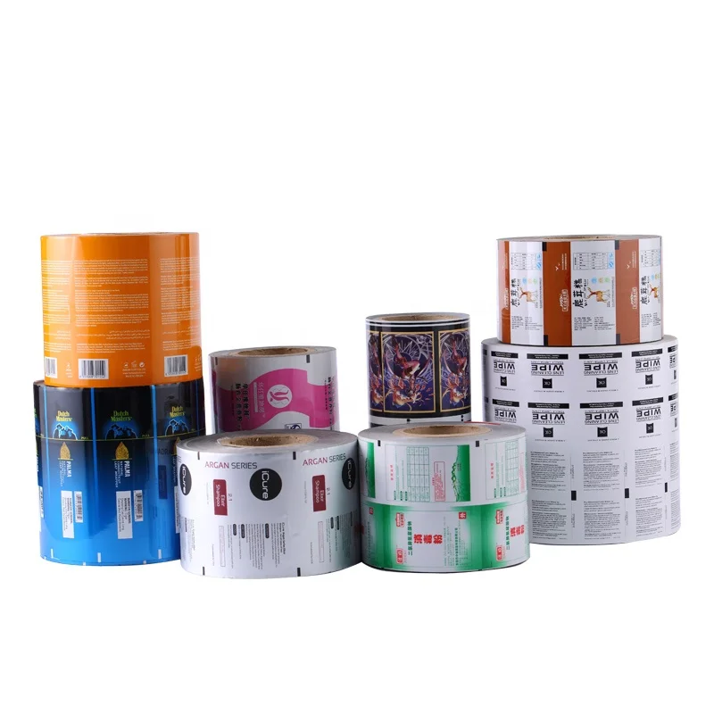 High Quality Printed Laminating Film Roll Food Plastic Packaging Film Roll/Plastic Film Roll
