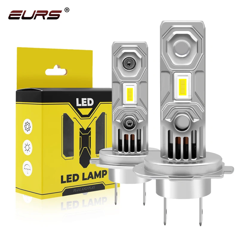 EURS plug lamp LED fog light CSP 3570 high power mini H7 led headlamp car led headlights bulbs Auto Lighting System