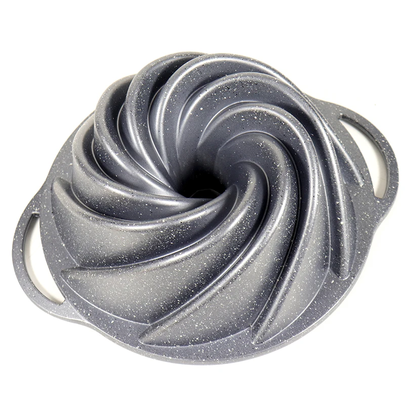 Круглая неглубокая форма для выпечки, термостойкая форма для выпечки, форма для спирального торта