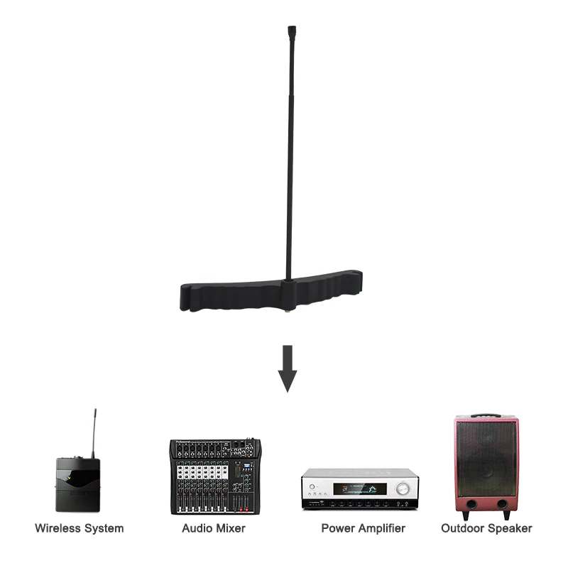 
Professional Mini electret condenser microphone for bass saxophone 