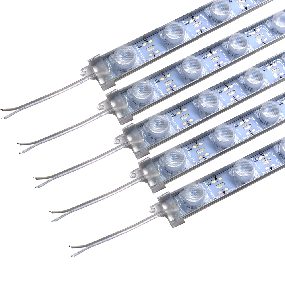 LED Strip Light Waterproof Rigid LED Light Bar Aluminum Ce 60 75 LED TV Backlight Advertising Double Sided Light Box Norming Led