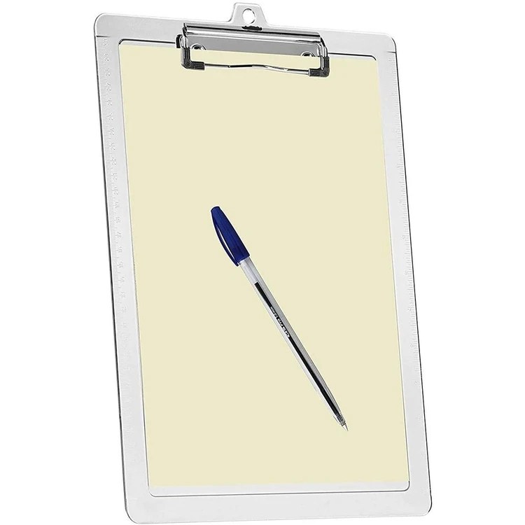 New product hot sale plastic mirrored pieces sheet custom acrylic high transparent a4 clip board