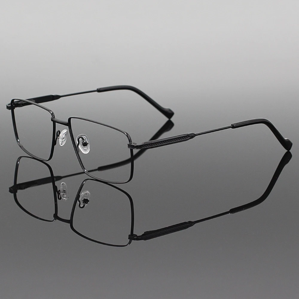 IU-LM1012 Wholesale Metal Eyewear Spectacle Frames Optical Glasses For Men Oculos De Alta Qualidade