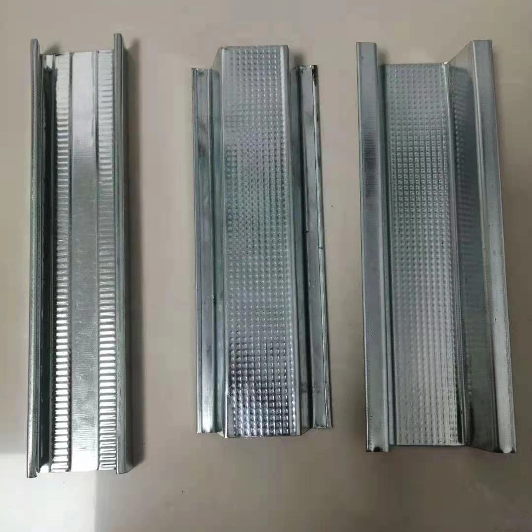 
China factory home decoration steel channel (C stud , U track )for gypsum board metal channel 