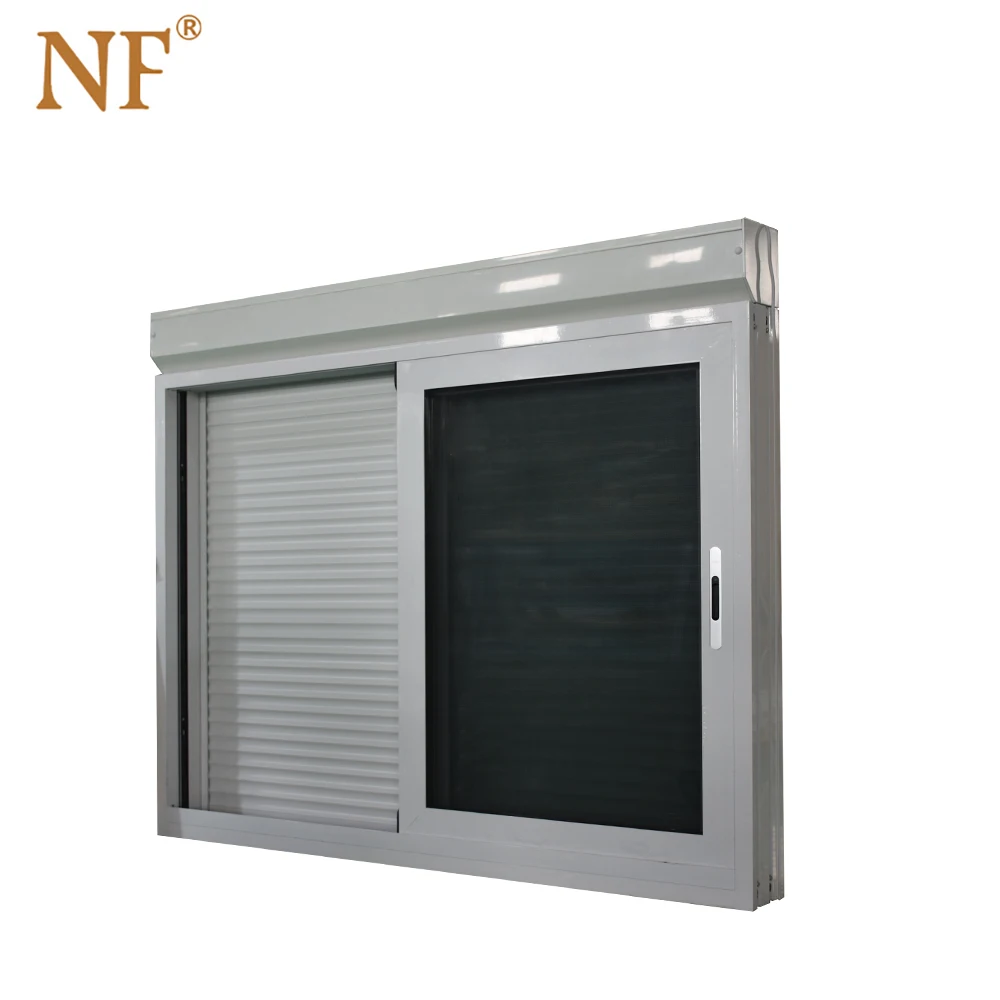 Aluminum roller shutter door