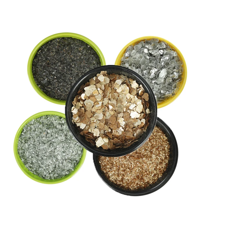 China factory hot sale dyed rock flakes real stone paint interior and exterior wall rock flakes composite rock chips