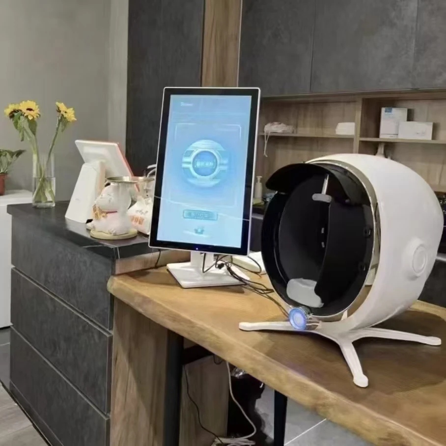 Magic Mirror digital Skin Analyzer facial skin scanner diagnostic analyzer skin analysis machine