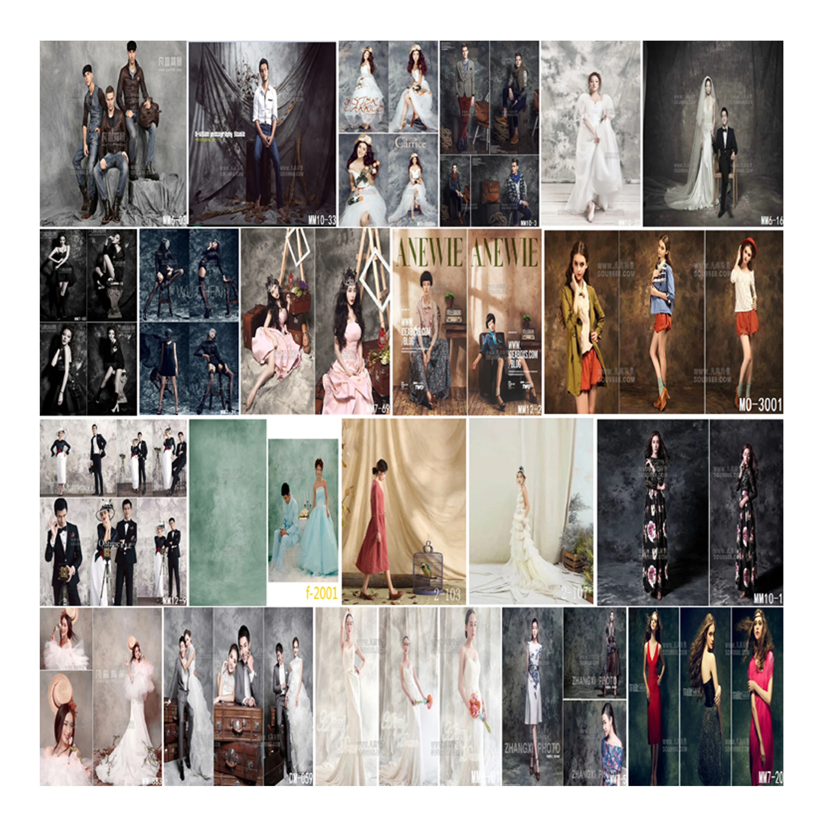 Portrait Photography Backdrop Professional Fabric Photo Studio Props Polyester Background Cloth For Photographer Pictures