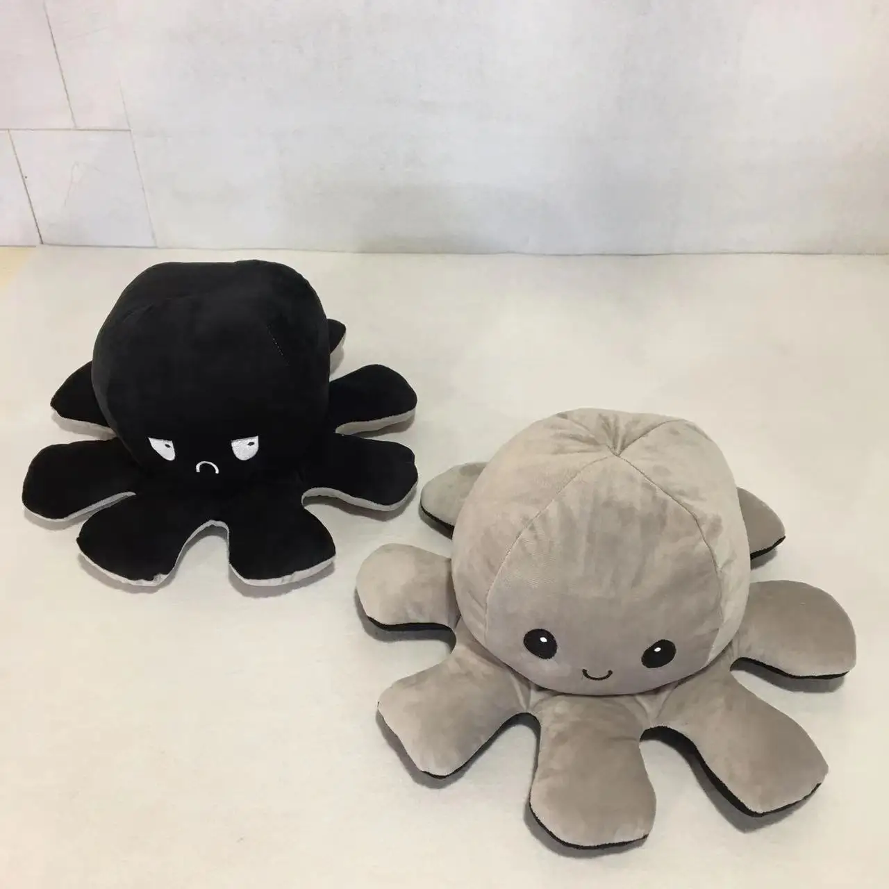 Custom Soft Animal Flip Plush Toy Stuffed Animals Toys Cute Plush Cartoon Doll Octopus Flip Reversible Octopus Plush Bed Pillows