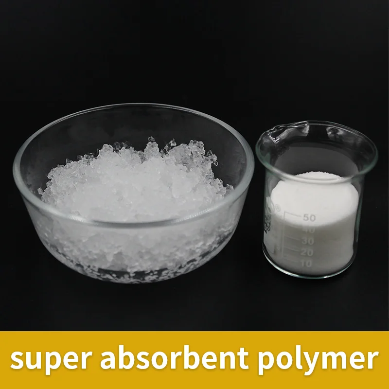 10+China Manufacturer Free Sample Sodium Polyacrylate Water Treatment Superabsorbent Polymer