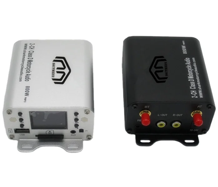 Mini Car Motorcycle MP3 Hi-Fi Stereo Audio Amplifier 2 channel motorcycle audio for ATV UTV GOLF