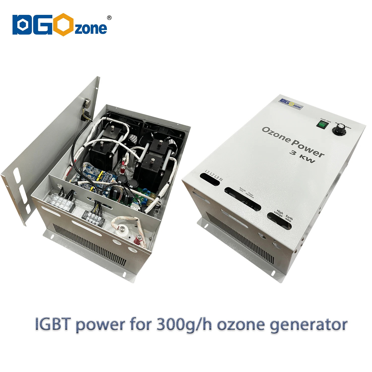 300g ozone generator large ozonator ceramic plate module integrated panel ozone generators