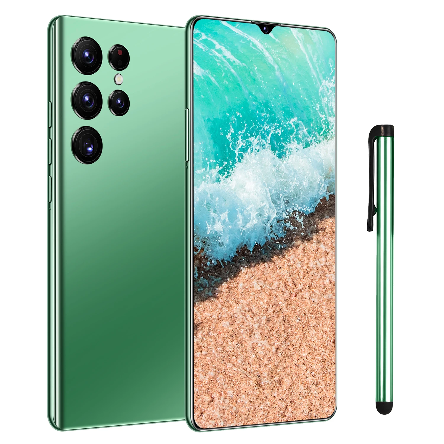 S22 Utra Android12.0 Wholesale Mobile Phone 4K HD Screen Face ID Unlocked 5G LTE WIFI Telephone 7.2 Inch 16GB RAM 1TB ROM Game