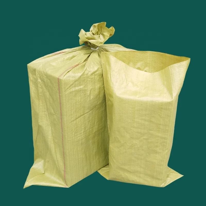 PP woven bag Green coffee beans 50kg Wheat Flour Rice Bag Size 5kg 10kg 20kg 25kg 50kg 100kg Pp Woven Bag