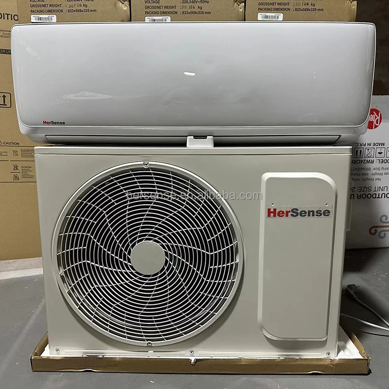 Hersense Smart Split Mini Ac 12000btu 1.5hp Air conditioners Cool Save Energy Smart Use 220v50hz R32 Stock to 3days ship oem