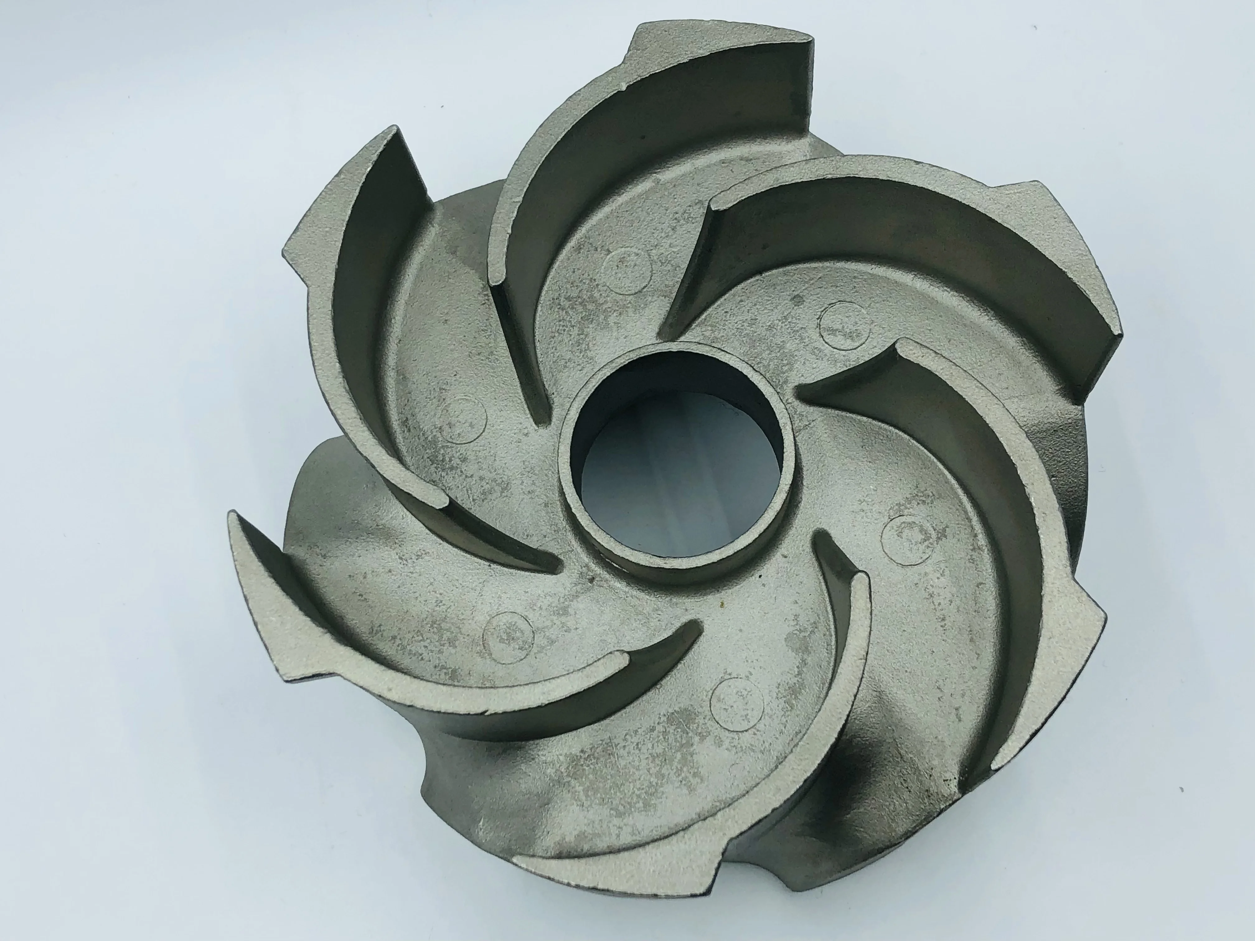 HYQY Factory Price High Precision Customized Cast Iron Investment Casting Stainless Steel Cnc Water Pump Impeller
