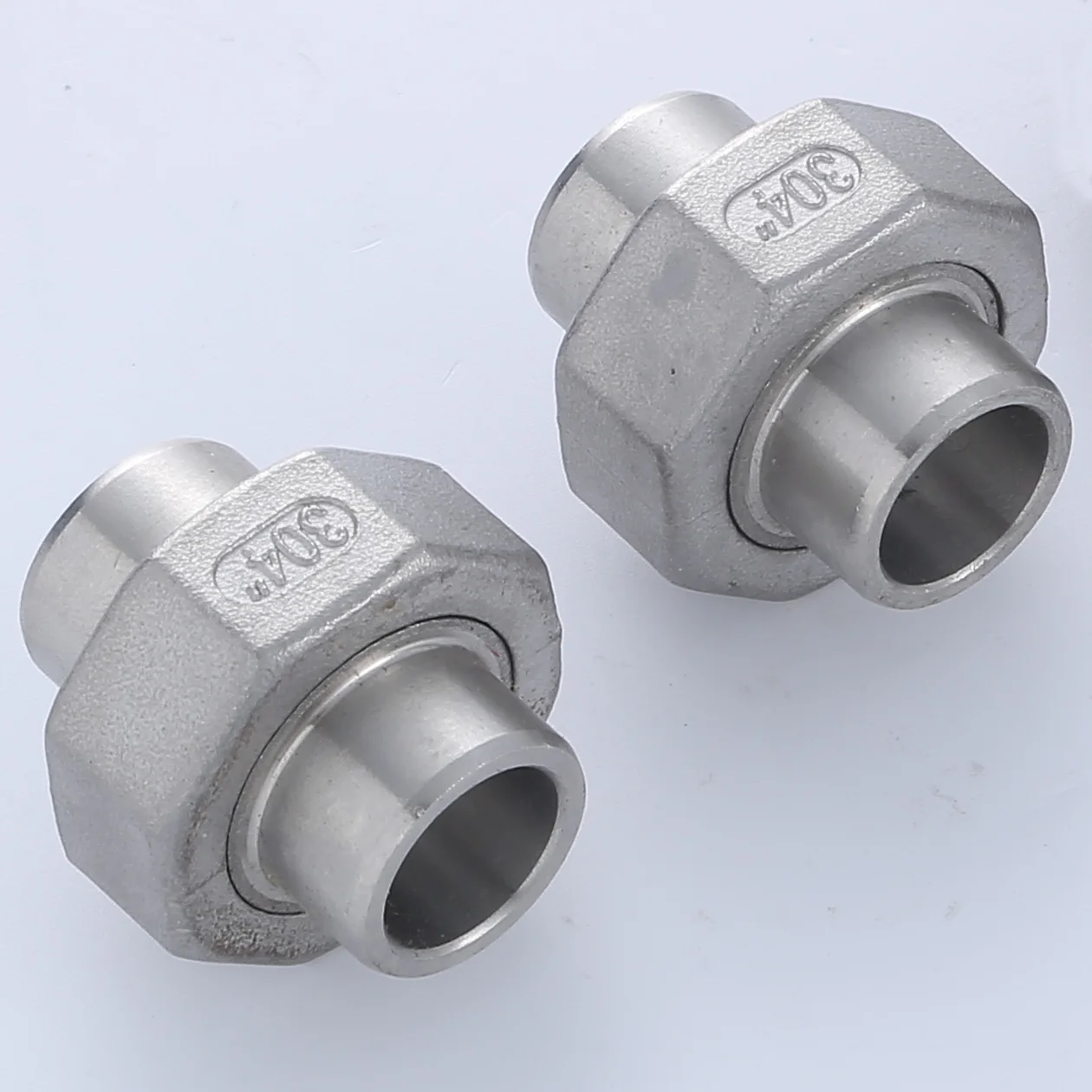 Professional Design Stainless Steel Socket Weld End Union Fitting 304 Stainless Steel Double Header Welded By Yam Butt