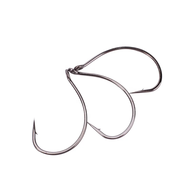 Высококачественные высокопрочные рыболовные крючки для соленой воды 19,1 мм 17,6 мм с одним крючком