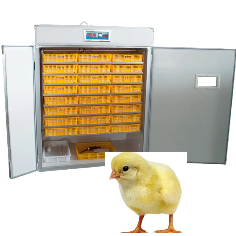 High Capacity Fully Automatic Large Egg Incubator Poultry Birds Duck Turkey Goose Ostrich Emu Reptile Farming Tray