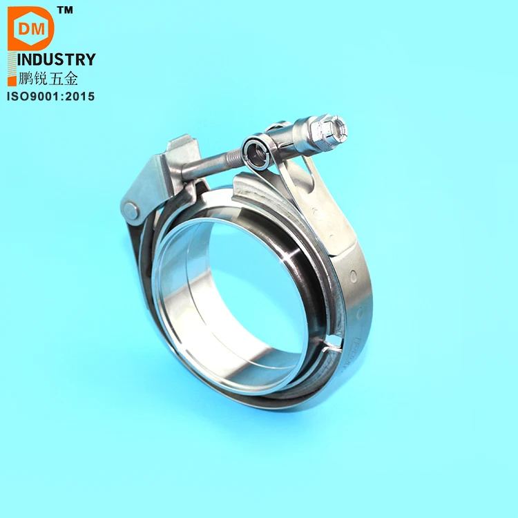 3.0'  Quick Release V-band Clamp With Male And Female Flanges kits