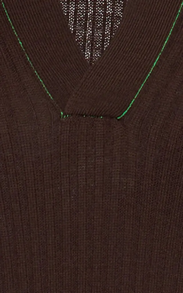 Rib Knit Wool Mid Length Polo Dress Simple Knit Skirt Skinny Ladies Casual Skirt Sweater Dress Ladies Short Sexy Midi Summer