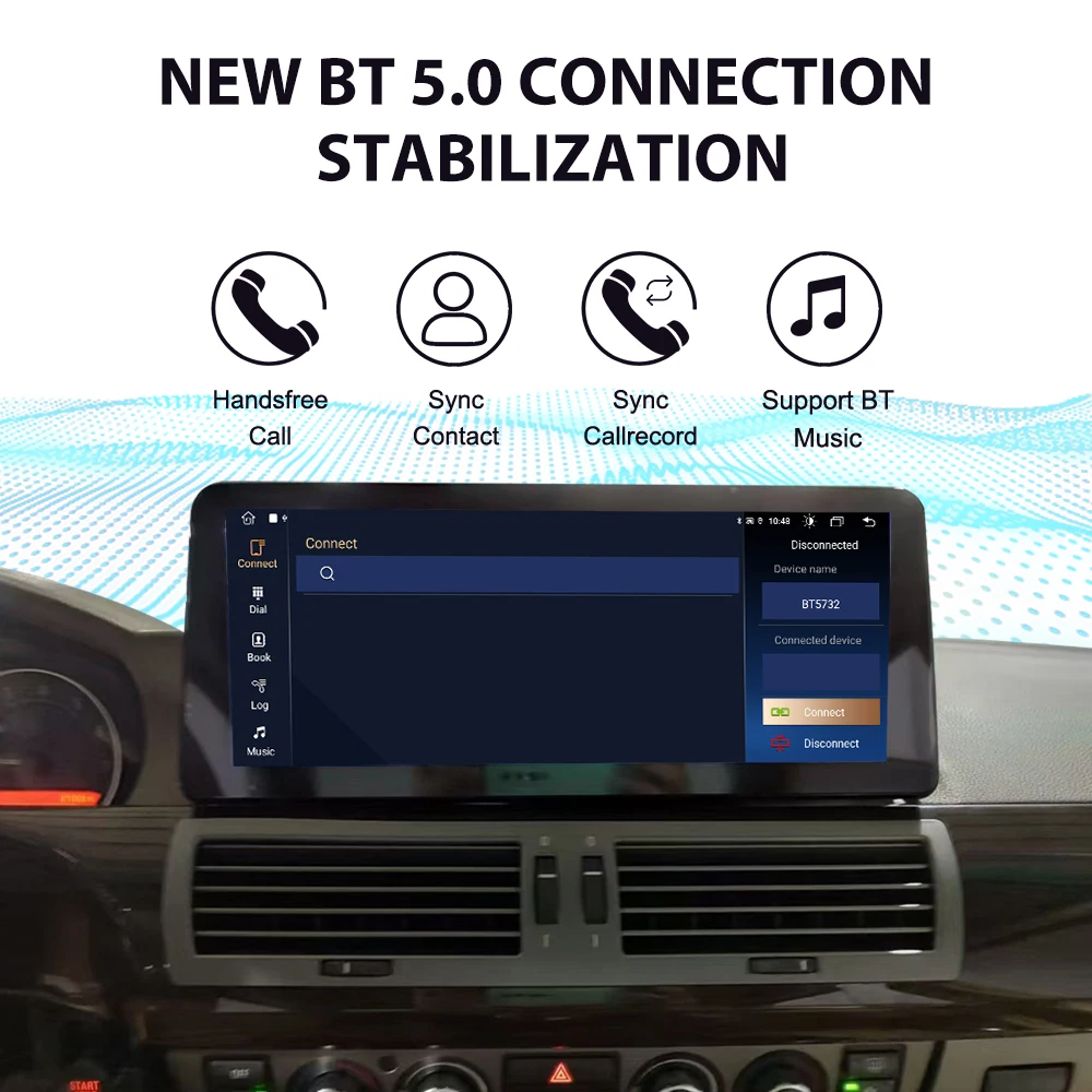 Zwautel 14 9 дюймов для BMW 7 серии 2006-2009 Автомобильный мультимедийный плеер GPS навигация Авто Радио экран головного устройства