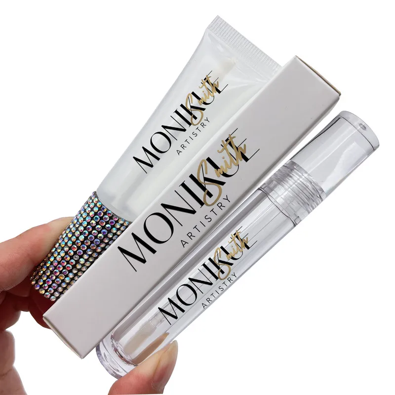 High Quality Clear 7ml Round Lip Gloss Tube Customized Private Logo Cosmetic Packaging