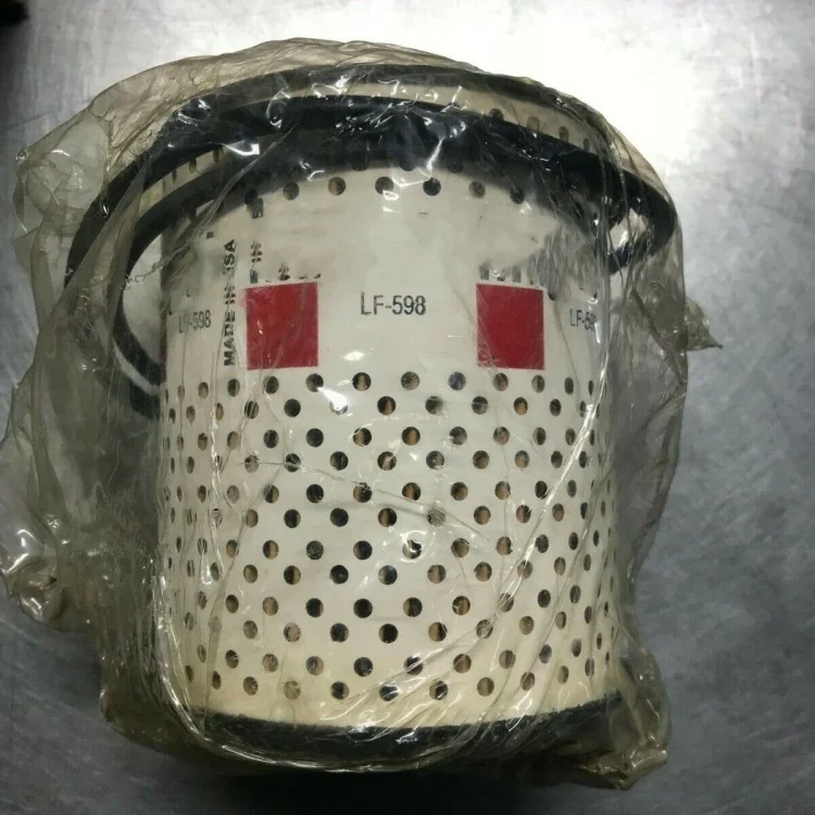 Manufacture Wholesale Price  Truck Lube Oil Filter LF598 For Truck Engine Parts