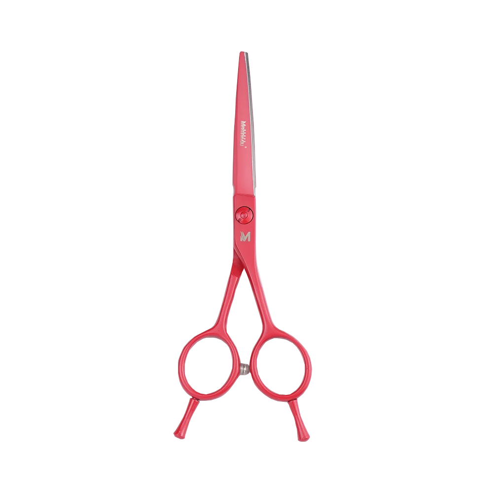 Professional Red Hair Scissors Barber Hairdressing Cutting Thinning Scissors