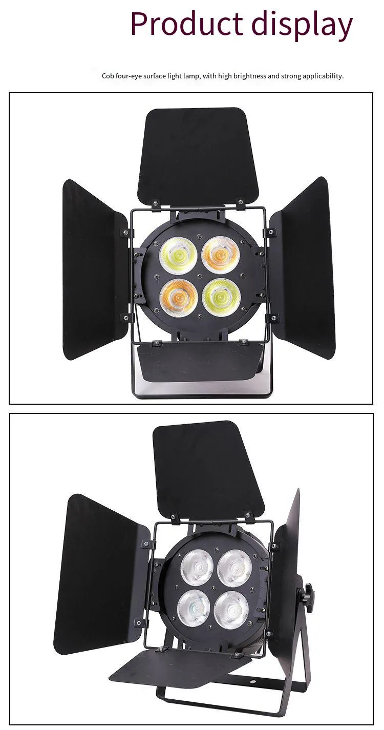 Zoom Wash Cob Led Par Stage Light for Dj Party Disco Indoor Wedding Party 200w Warm Cold White 12 80 Remote Control BEAM Light