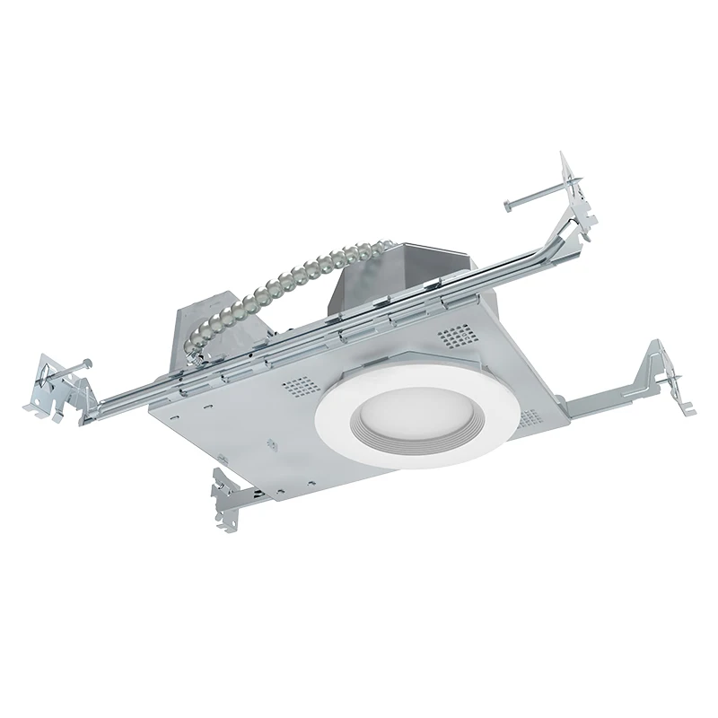 18W New Construction LED Fire Downlight Housing And Downlight Combination For Indoor Lighting
