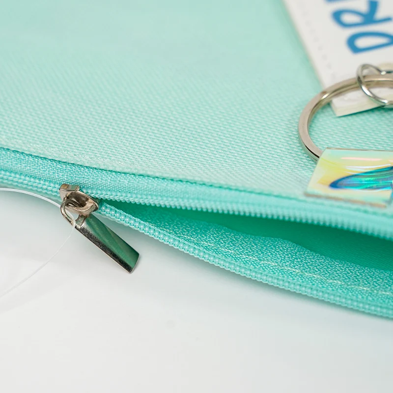 A5 A4 hot  sale school document zipper file folder bag Oxford cloth cute cartoon zipper file folder bag