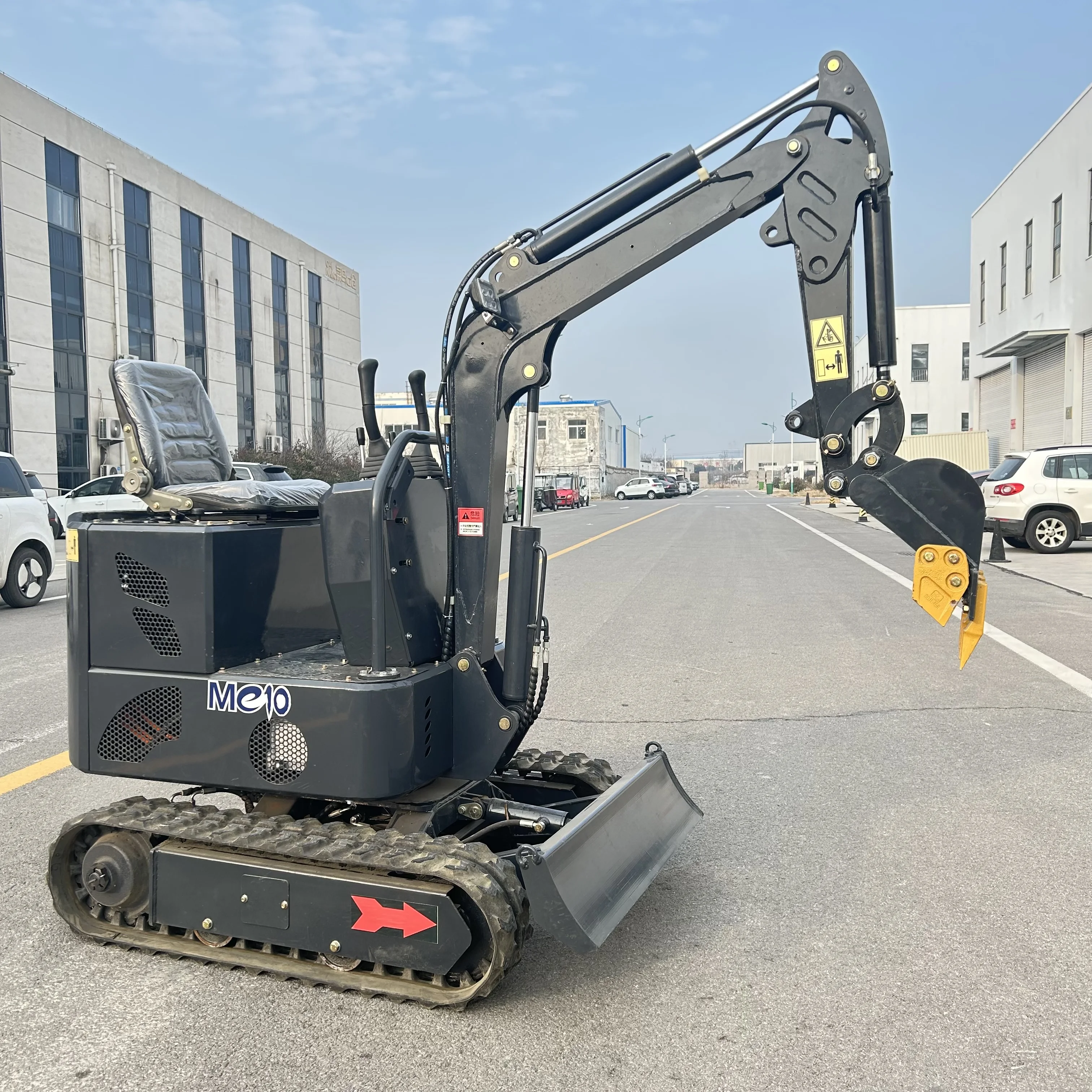 CE High Efficiency Electric Small Digger Micro Excavator Mini 1.0 Ton 1.2 Ton For Sale