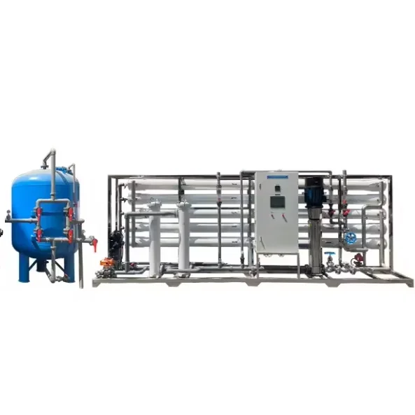 reverse osmosis permeate ro plant 30tph 30 cumbic meter per hour water treatment purifier for brackish well water