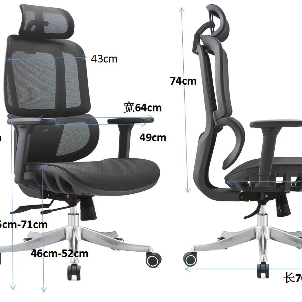Popular Original luxury Chair Office Visitor Chair Full Mesh Ergonomic Chair