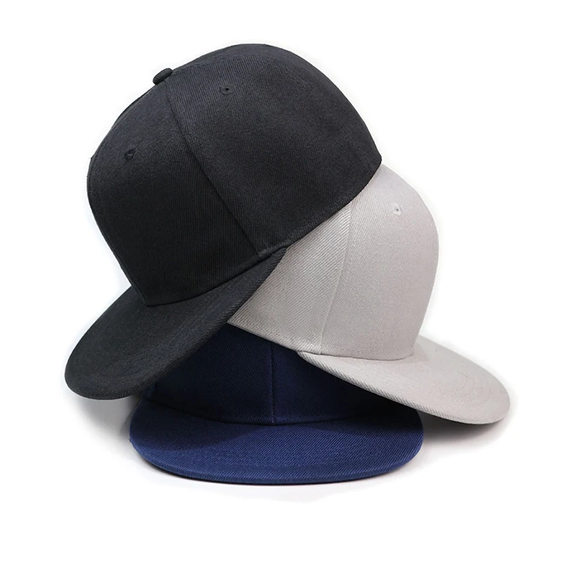 OEM blank logo 100% acrylic 6 panel snapback cap hat summer custom logo hip hop cap snapback hat for men
