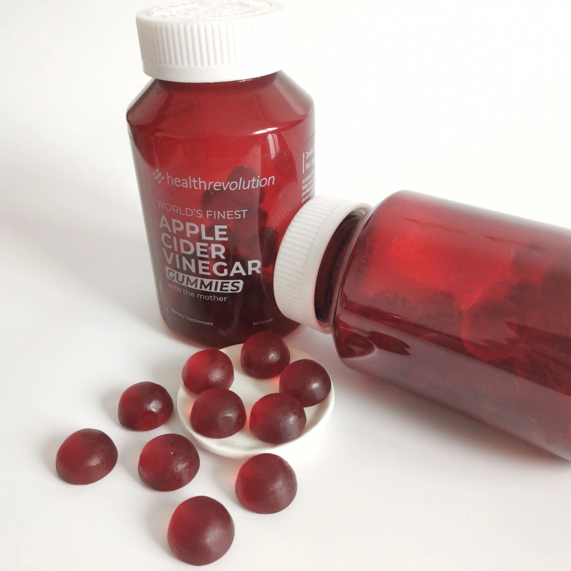 Whoelsale Price Natural  Delicious Fruit Flavor Apple Cider Vinegar Gummies Detox OEM Private Label